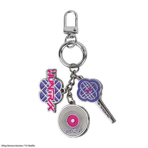 KPop Demon Hunters Huntr/X Charm Keychain