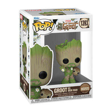 Funko POP! Marvel We are Groot - Groot as Iron Man Bobblehead Figure