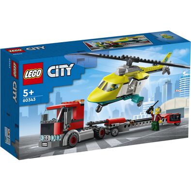 LEGO City Rescue Helicopter Transport 60343