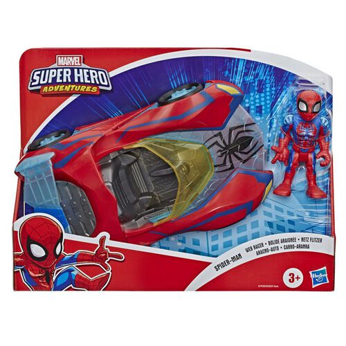 Playskool Heroes Marvel Super Hero Adventures Figure And Vehicle - Assorted