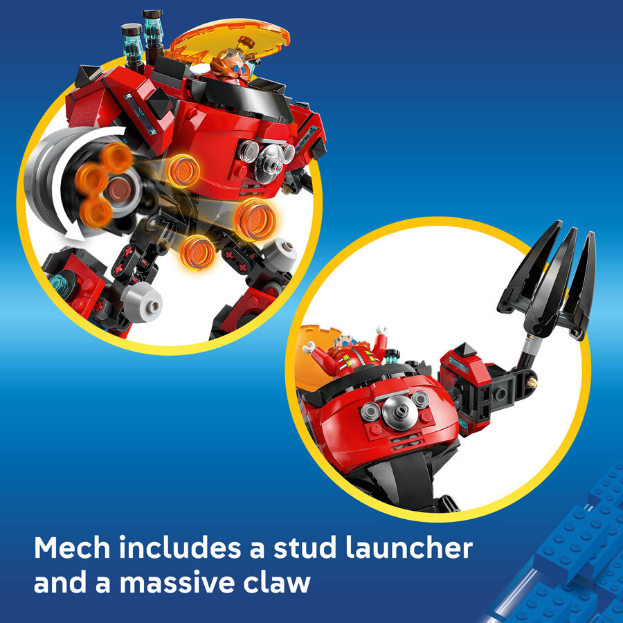 LEGO Sonic The Hedgehog Knuckles vs. Dr. Eggman Egg Crusher Mech