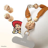 Toy Story 2-in-1 Leather Phone Strap Max With 3D Plates