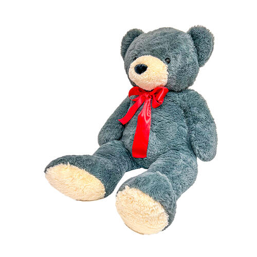 playpop Jumbo Grey Bear Plush (65cm)