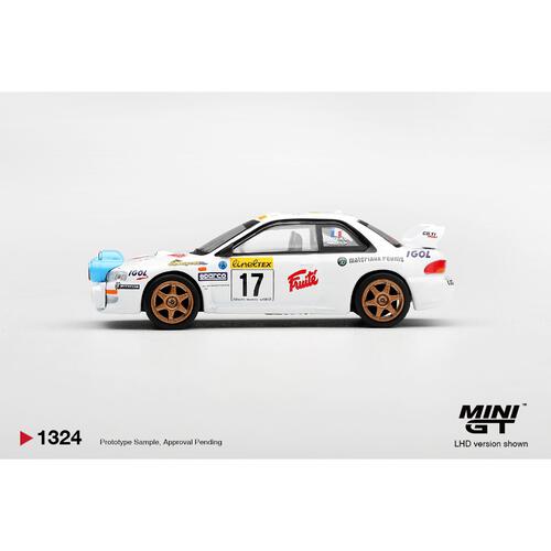 (Pre-order) Mini Gt Subaru Impreza Wrc98 #17 1999 Rally Monte-Carlo/ Blister Packaging (Expected November 2026)