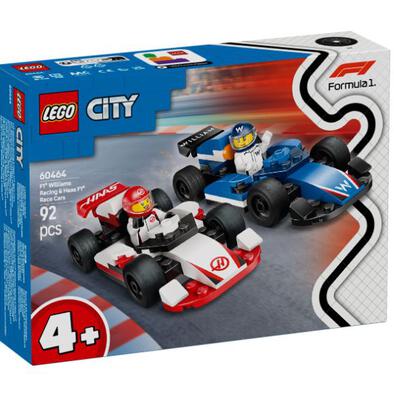 LEGO City F1 Williams Racing & Haas F1 Race Cars 60464 