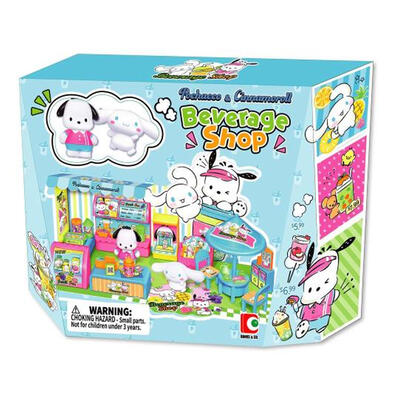 Hello Kitty Pochacco & Cinnamoroll Bevshop