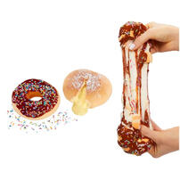 Slime Life DIY Choco Icing Round & Cream Filled Donuts