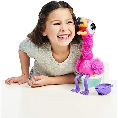 Little Live Pets Gotta Go Flamingo Singing Wiggling and Pooping Toy