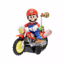 The Super Mario Galaxy Movie 2.5&rdquo; Figure With Pull Back Motorcycle - Assorted (1 Pc)