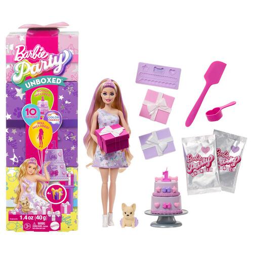 Barbie Party Unboxed Birthday Bow Doll