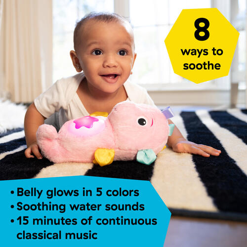 Baby Einstein Sea Dreams Seahorse Plush Soother Pink