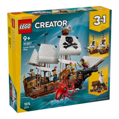 (Pre-order) LEGO Creator Iconic Pirate Ship (Estimated Early June 2026)