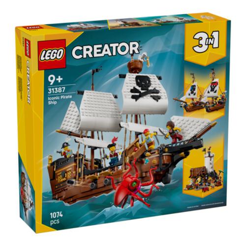 (Pre-order) LEGO Creator Iconic Pirate Ship (Estimated Early June 2026)