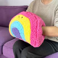 playpop Fluffy Rainbow Plush Toy