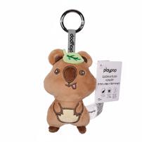 playpop Quokka Plush Keychain - Hungry