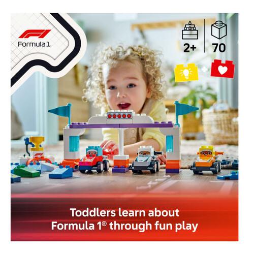  LEGO Town F1 Team Race Cars & Drivers 10445