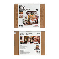 Robotime Rolife Flavory Caf&eacute; Miniature House Kit