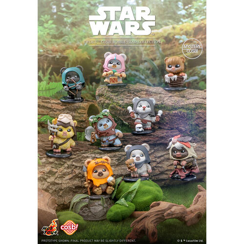 Hot Toys Disney Star Wars Ewok: Ewok Adventures Series 1 Cosbi Blind Box (1 pc) - Assorted