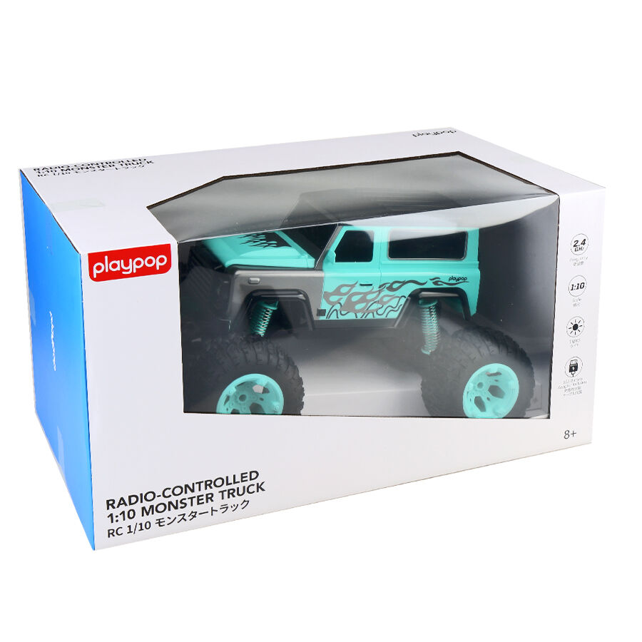 ホビーラジコン Rc cr monster truck 1:10 playpop Radio-Controlled 1:10 Monster Truck | Toys”R”Us – Singapore