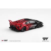 (Pre-order) Mini Gt Lamborghini Lb-Silhouette Works Murcielago Gt Evo Advan / Blister Packaging (Expected January 2027)