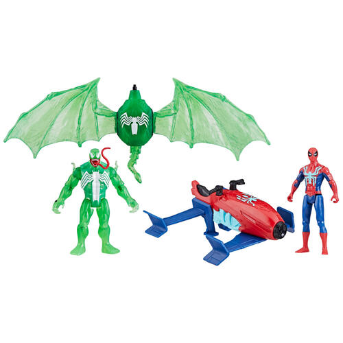 Marvel Spider-Man Epic Hero Series Web Splashers Figure and Vehicle Playset - Assorted