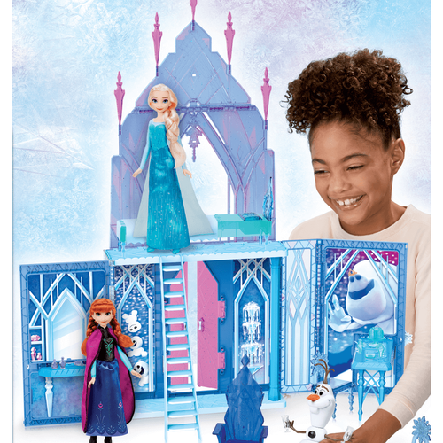 Disney's Frozen Elsa's Fold And Go Ice Palace