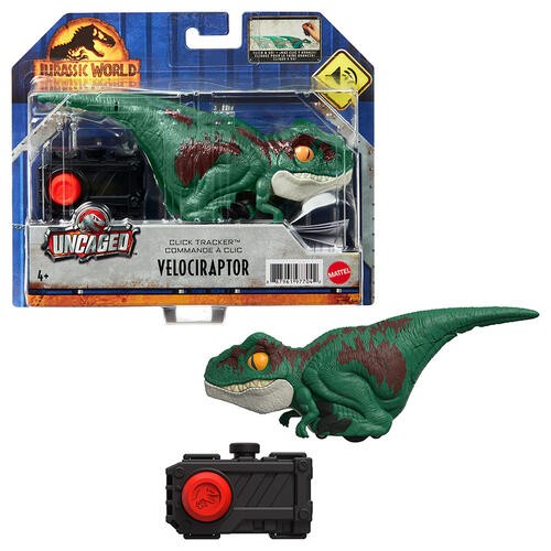 Jurassic World 3 Uncaged Click Tracker Dino - Assorted