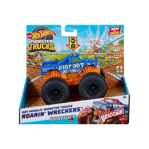 Hot Wheels Monster Trucks Roarin' Wreckers Assortment