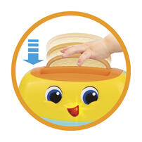 playpop Pop-Up Toaster Breakfast Set