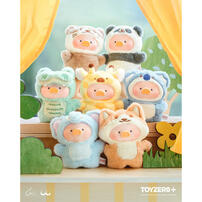 Lulu The Piggy Animal Party Series Puppet Show PVC Face Plush Keychain - Blind Box (1 Pc)