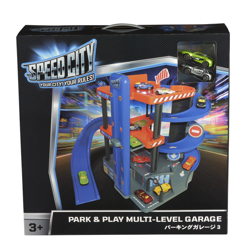 Speed City Park & Play Multi-Level Garage