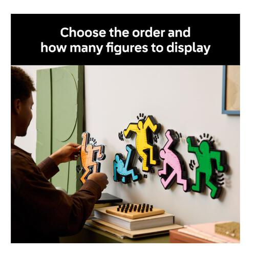 LEGO Art Keith Haring Dancing Figures 31216