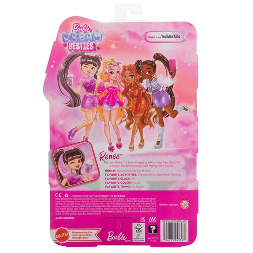 Barbie Dream Besties Fashion Doll - Renee