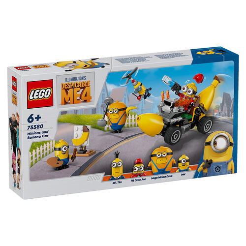 LEGO Despicable Me Minions and Banana Car 75580