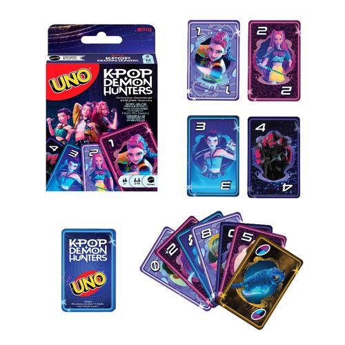 Uno Kpop Demon Hunters Card Game For Kid, Adult & Family Nights With Movie-Inspired Deck