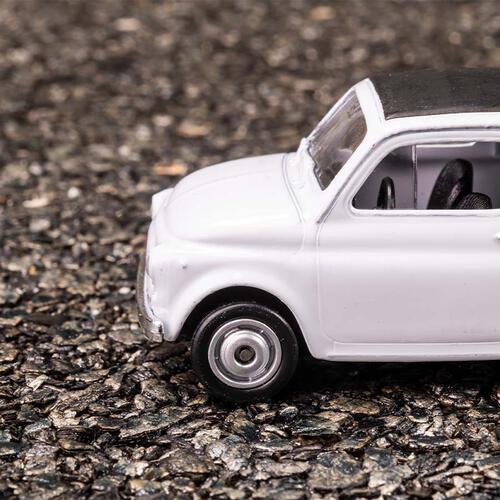 playpop 1:60 Diecast Car Fiat Nuova 500
