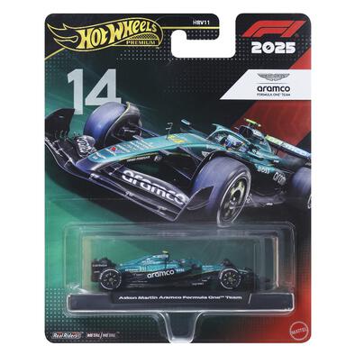 Hot Wheels 1:64 Scale Premium Die-Cast Formula 1 Collectible Toy Race Car Asst.
