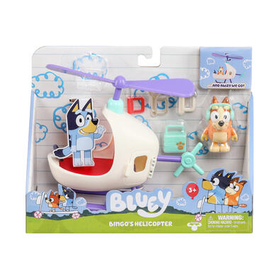 Bluey Vehicle & Figure - Bingo's Helicopter