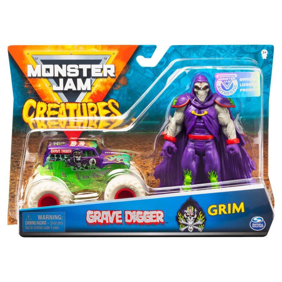 Monster Jam 1:64 Creatures Figure 