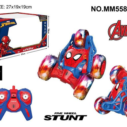 Spiderman 5 Wheel Stunt RC 2.4G