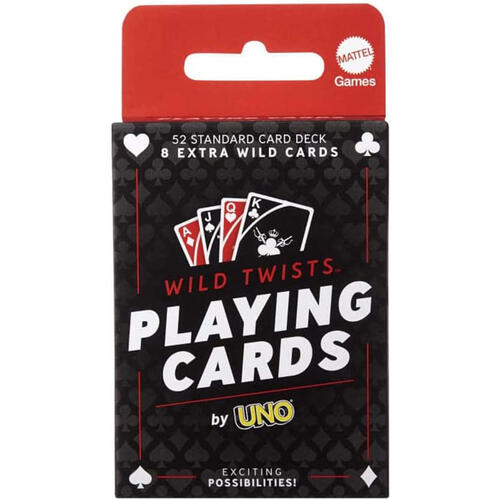 Uno Wild Twists Playing Cards