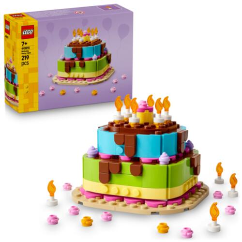 (Pre-order) LEGO Iconic Birthday Party Cake (Estimated Early June 2026)