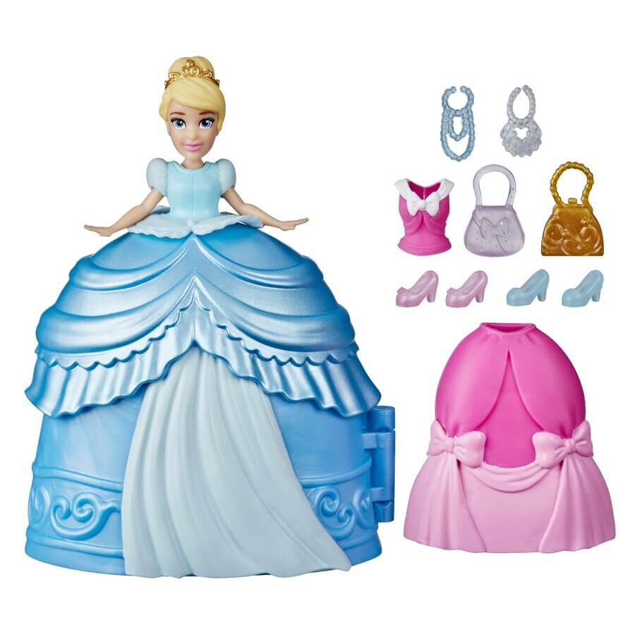 disney princess secret styles cinderella story skirt playset