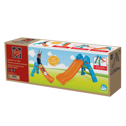 Grow'n Up Qwikfold Fun Slide (Orange)