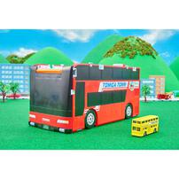 Tomica Vehicle Town Transforming Double-Decker Bus Station