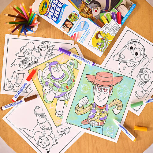 Crayola Toy Story Color Wonder Mess Free Coloring Book