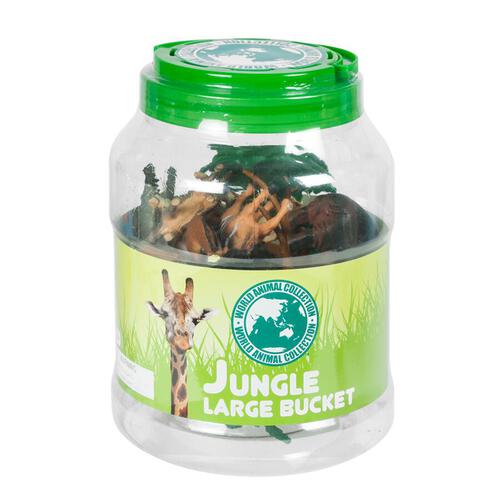 World Animal Collection Jungle Large Bucket | Toys