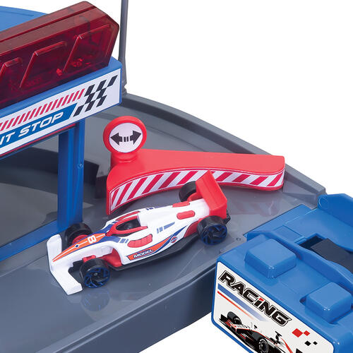 playpop Battery-Operated Pit Stop Playset
