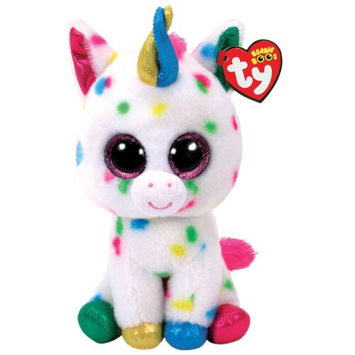 Ty Beanie Boos Harmonie The Speckled Unicorn Soft Toy