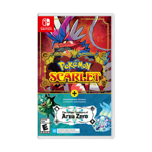 Nintendo Switch Pokemon Scarlet + DLC Bundle Packs